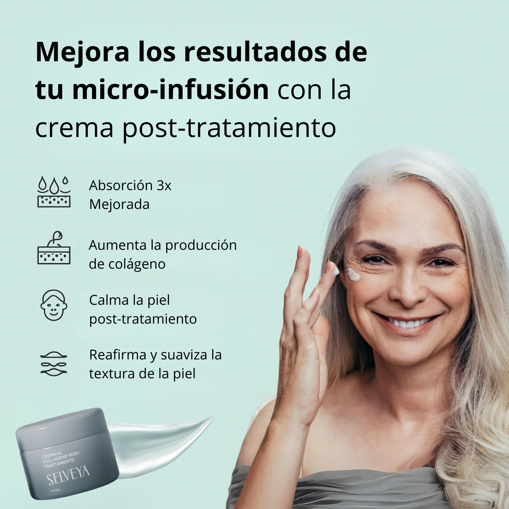 Crema de Colágeno Post-Tratamiento